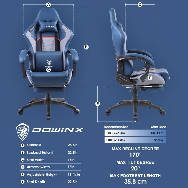 Dowinx gaming 2025 chair manual